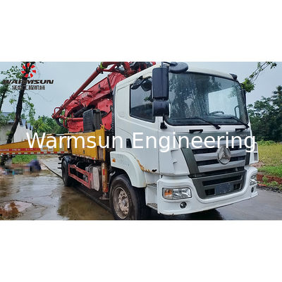 Diesel Engine Power Type 2019 Model 37M Used Concrete Pump Truck SYM5230THB for SANY