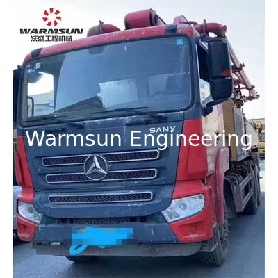 2022 SANY Used Concrete Pump Truck 43 Meters Now 29000 kg Support on-site inspection