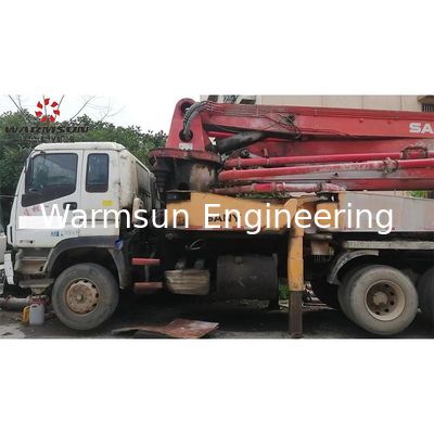 SANY Used 2007 Model 37-Meter Concrete Pump Truck Support and Max. Horizontal Conveying Distance 37 M