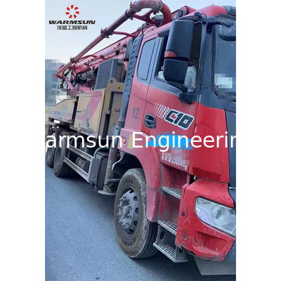 2022 SANY Used Concrete Pump Truck 43 Meters Now 29000 kg Support on-site inspection